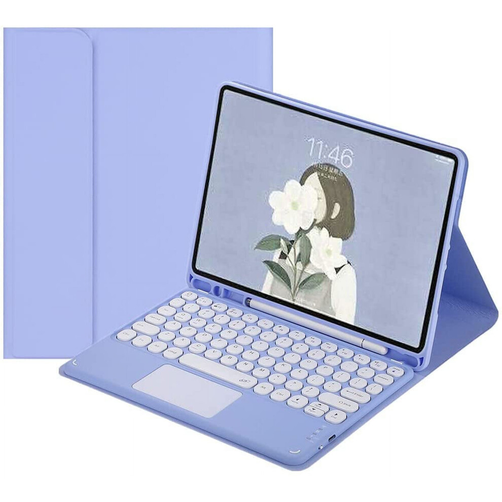 Slim Smart Keyboard Case With Touchpad & Pencil Holder For Compatible With Ipad Mini 6Th Gen (2021) 9028731773742