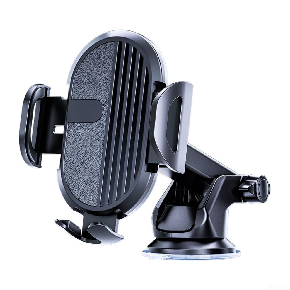 Universal Car Phone Holder Mount For Dashboard And Windshield With Secure Lock Arm And 360 Rotation 9092120203431
