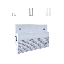 Heavy Duty Aluminum Z Clamps Interlock Wall Mounting Brackets French Cleat