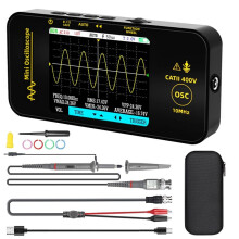 Handhållet Oscilloskop 3,2 Tum TFT-Skärm 10MHz Bandbredd Automotive Oscilloscope 48MSa/S Sampling Rate Trigger-Funktion