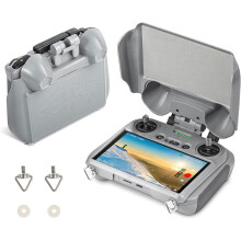 Cochall Gréine RC2 do DJI Mini4Pro/Air3Clúdach Gréine Cosanta Rialaitheora RC2Cosantóir Scáileáin & Cochall Gréine 2in1