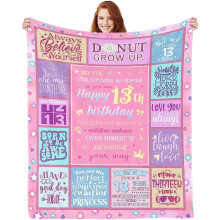 16th Birthday Gifts for Girls Blanket Flannel Soft and Comfortable Anti static Bed Sofa Blanket(50*60inch)
