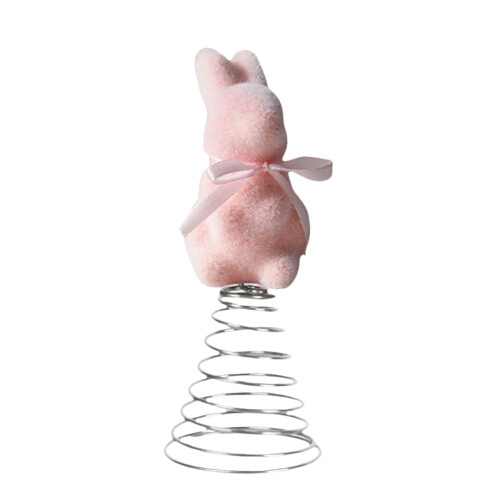 Rabbit Tree Topper Ornament Spring Holiday Decor 1 or 2