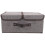Cloth Grey Cube Storage Bins For Closet And Home Organization 2