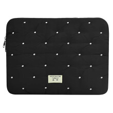 Portable Laptop Case with Zipper Laptop Storage Bag Computer Carrying Bag for // Black
