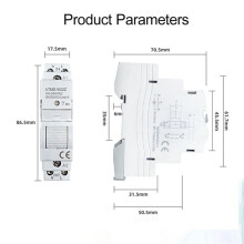 3X ATMS 1602Z   16A Din Rail 1P Remote Control Timing   Wireless  220V Timing