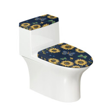 Toilet Seat Protector Adjustable Toilet Seat Cover & Pack of 2 for Gift Machine Washable Fits All Toilet Shapes