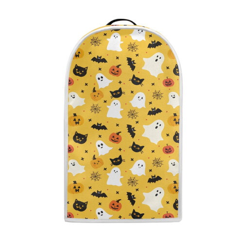 Halloween Print Design Coffee Machine Dust Cover Polyester for Kitchen Household
