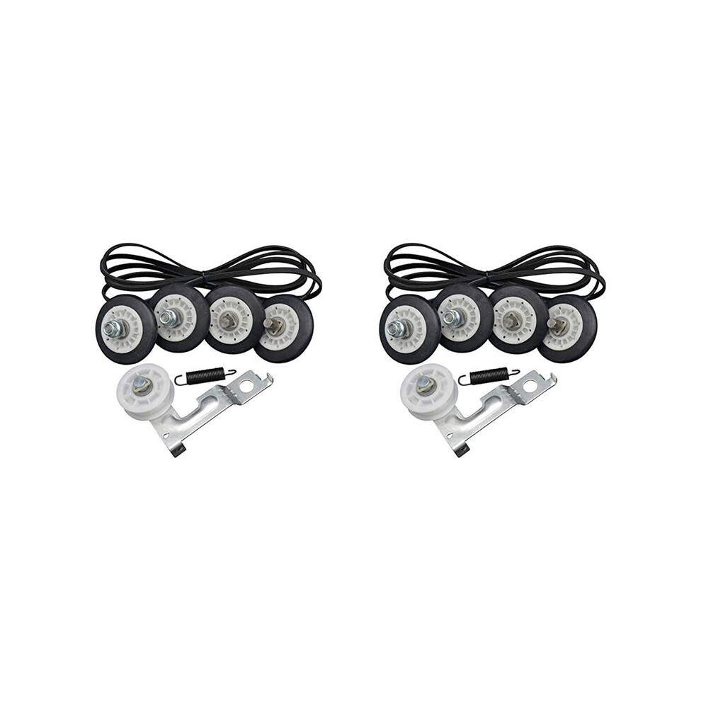 2X For Dryer Repair Kit, 4581El2002c 4561El3002a Dryer Idler Pulley 4400El2001a 4581El3001a 4581El3001c 4581El2002a 6032345741410