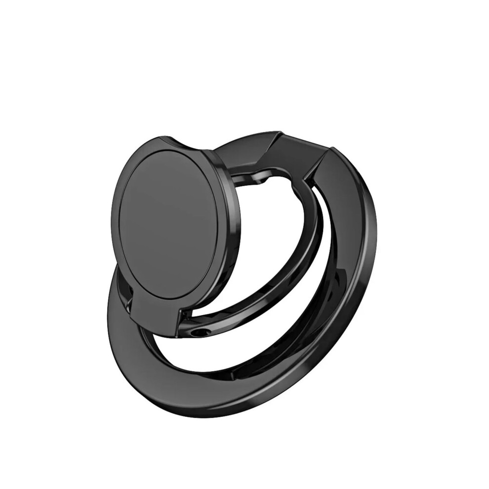 Magnetic Phone Ring Holder Compatible With Magsafe Grip Kickstand, Removable Slim Design For Iphone Black 9092120202885