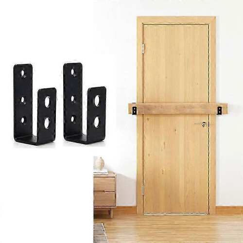 2x4 Door Barricade Brackets Security Bar U Bracket Heavy Duty D