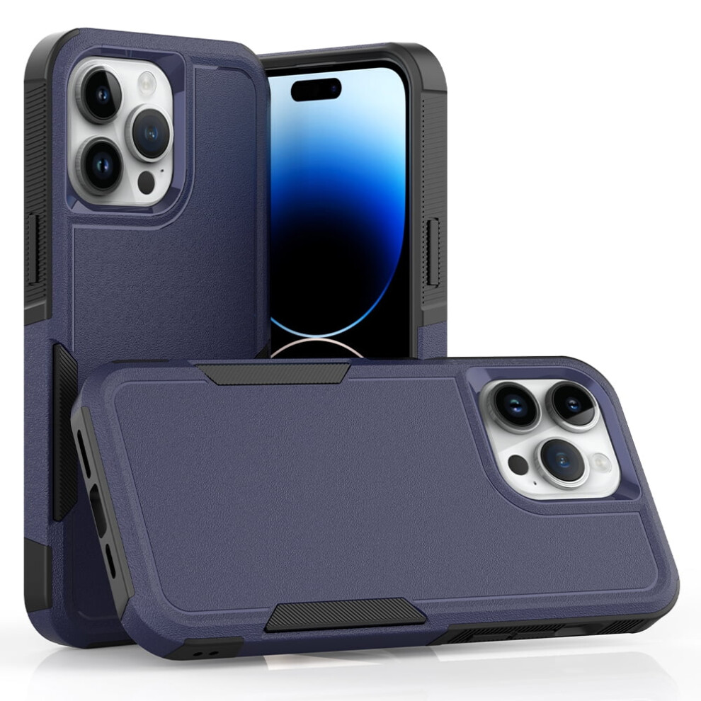 Defender Case For Iphone 15 Pro Max 6.7'' Â Heavy Duty 1-In-1 Rugged, Dustproof, Shockproof, Non-Slip Cover Blue 9028731608006