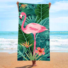 55,1"x27,5" Ultra Microfiber Bedrukte Strandhanddoek, Sneldrogend, Reis-, Camping- en Strandaccessoires, Vakantie-essentieel Cadeau /2/4 stuks