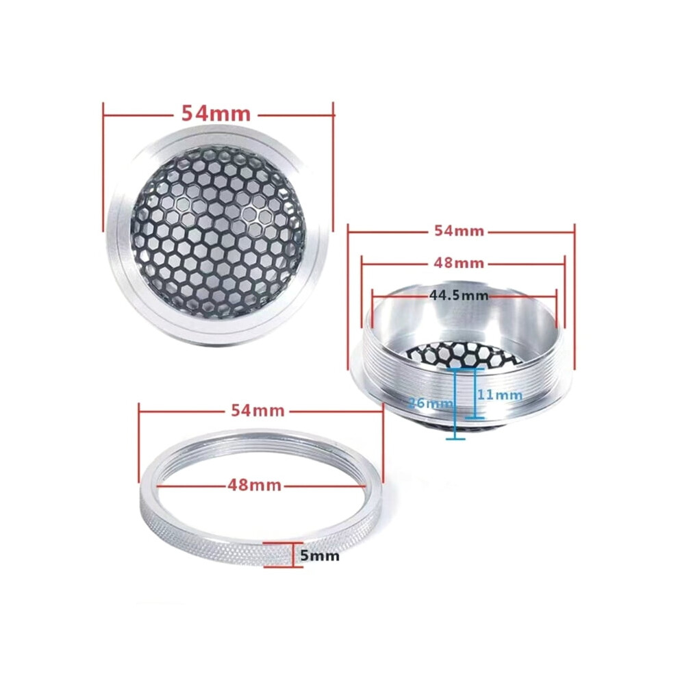 Solid Car Speaker Grill Cover For Car Sounds Refitting Speaker Decors Circles 9028731608150