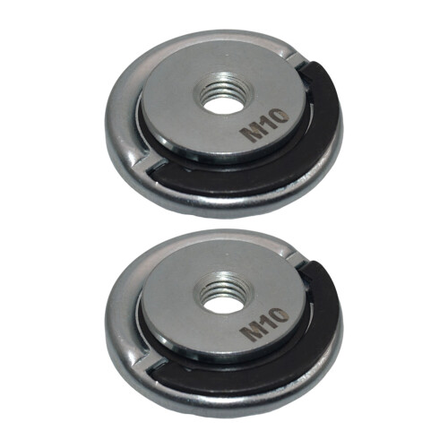 Accuracy Engineered Flange For Secure Grinding-M 10 pull tab