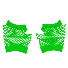 Ladies Girls Short Mesh 80s STYLE Fishnet Gloves Hen night Party Wear Gloves