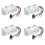 4X Motor Speed Controller DC9V 12V 24V 48V 60V PWM Motor Speed Controller Regulator Driver 0-1200W Adjustable Current 1