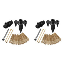 2X Bodenreparaturset,Kein Quietschen Mehr.das Kit Beseitigt Quietschen Des Bodens, Passt auf die Meisten Teppich- und HartholzböDen und Wird zum