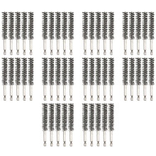 10X Escova de AçO InoxidáVel para Furos de AçO Escova de AçO para Limpeza de Furadeira Escova de AçO InoxidáVel com Cabo Hexagonal