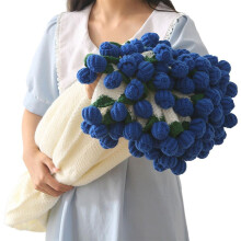 Handmade Crochet Rose Bouquet Blanket – Soft, Lightweight Knitted Throw for Valentine’s, Mother’s Day, Birthday & Home Decor