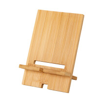 DAMAI Bamboo Wooden Charging Dock Holder, Compatible with iPad & All Android Phones