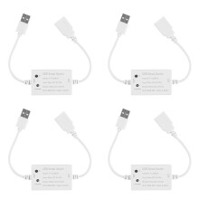4X Tuya USB   WIFI Controller Universal Breaker Timer  Life for USB Appliances for Alexa  Home