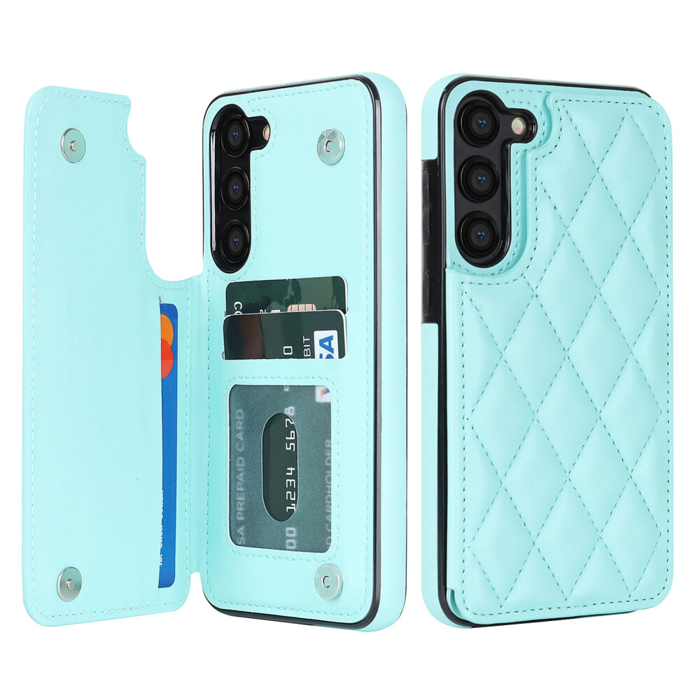 Rfid-Blocking Wallet Case For Samsung Galaxy A16 5G Â Pu Leather Flip Cover With Card Holder, Kickstand & Shockproof Tpu Bumper, Mint 9479868429192