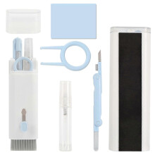 Keyboard Cleaning Brush 7 in 1 Keyboard Cleaning Brush Kit Multifunction Earphones Cleaner with Key Cap