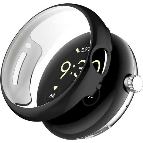 XiHAMA Screen Protector Compatible with Google Pixel Watch – Scratch-Resistant Full Coverage Protective Cover