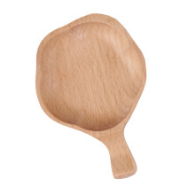 Farfurie rezistentă la culoare, culoare lemn natural, set 1