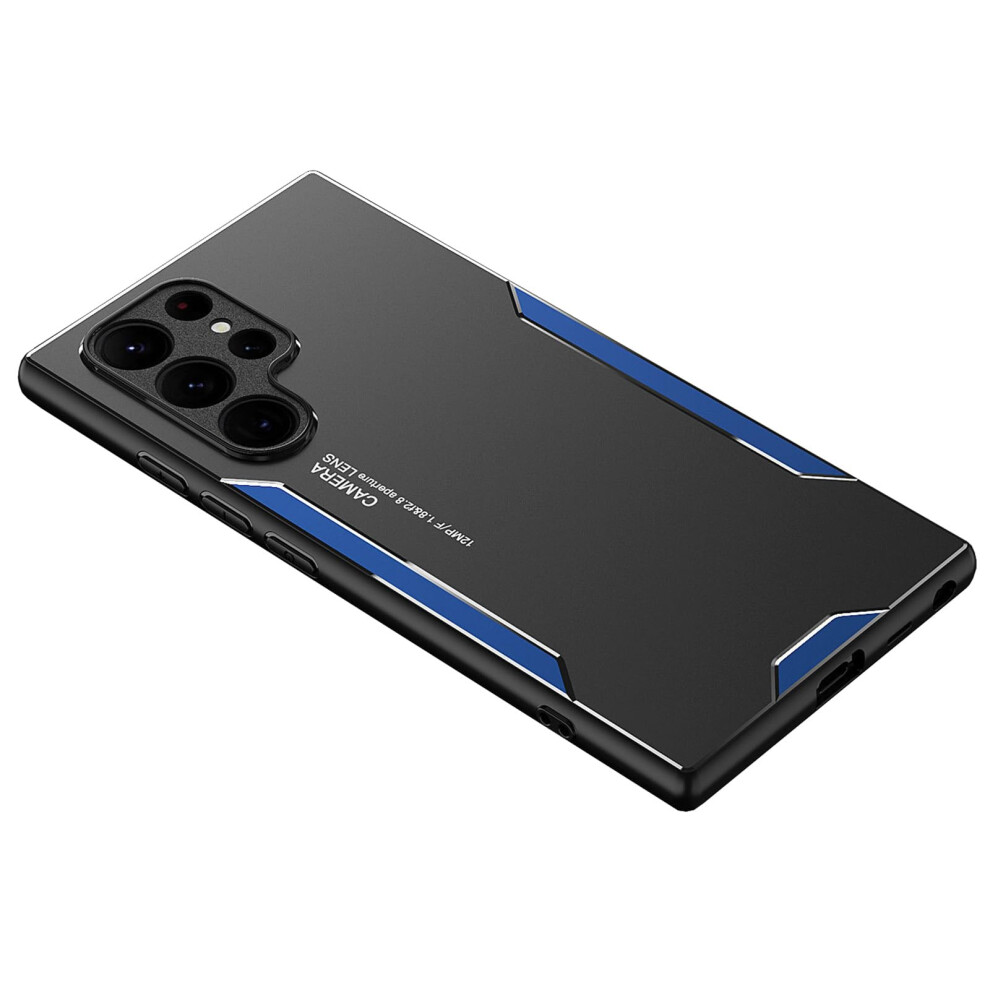 Case For Samsung Galaxy S25 Plus Aluminum Alloy Shockproof Cover With Lens Protection And Slim Fit Blue 9092120203332