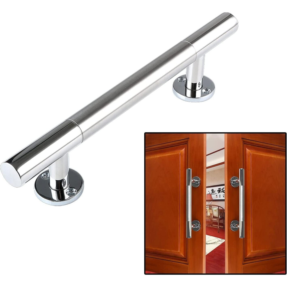 2-Pack Shower Door Handle For Kitchen, Cabinet, Closet, Drawer Â Compatible With Barn Door, Pull/Push Grab Bar 9028731238395