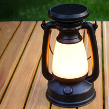 Lanternă electrică de camping LED, lampă suspendată portabilă reîncărcabilă, lumină de noapte retro - compatibilă cu situații de