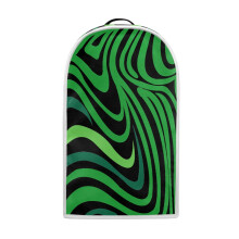 Washable Protective Case for Kitchen Home Polyester, Durable, Stylish Geometric Waves