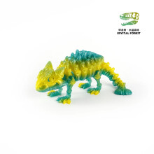 Modello di Tyrannosaurus Rex stampato in 3D, articolato e mobile (1 pezzo)