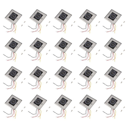 20X Infrared Sensor  No Contact Contactless Switches Door Release Exit Button with LED Indication