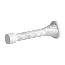 12PC Door Stopper Spring Door Stoppers, Door Stops Wall Protector, Doorstops for Inside Door with Rubber Bumper,White