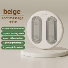 USB-fodvarmere med opvarmning og massage, vibration med 3 hastigheder, smart temperaturkontrol – kompatibel med Windows/Mac