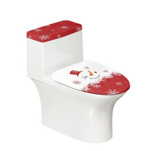 Sneeuwvlok toiletbrilhoesjesset, antislip, wasbaar, voor de badkamer.