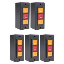 5X Garage Door Opener, Electric Door Roll Lock Box, Surface Mounted Concealed Button C