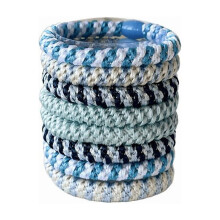 Thick Hair Tie Set for Coarse Hair, Reinforced Bands, Strong Hold, Hair-Friendly Design Braided Hair Ties with High-Elastic Rubber Bands