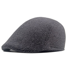 Herren-Baumwoll-Schiebermütze, flach, sportlich, Gatsby-Stil, Golf- und Fahrradmütze, warme Kappe