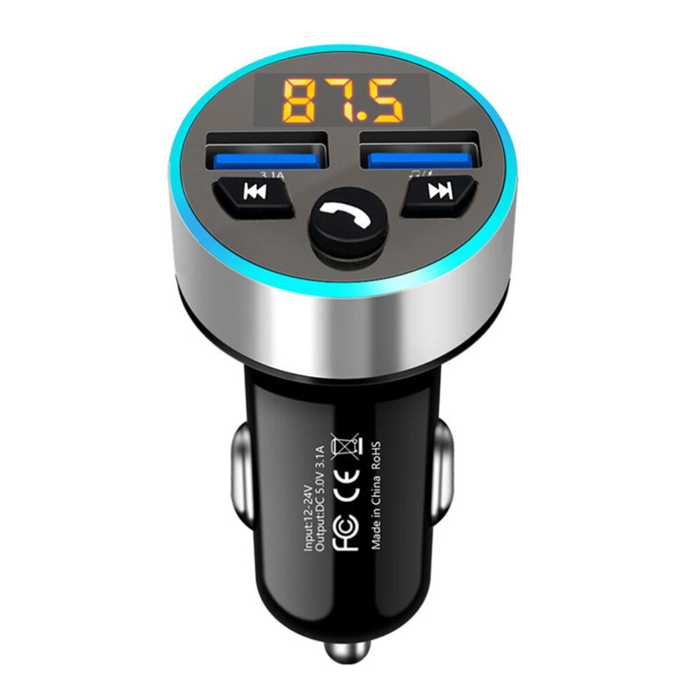 Wireless Bluetooth Car Transmitter Mp3 Player 2 Handsfree Usb Kit 9479868567412