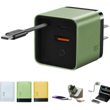GaN Charger 80W Type-C + Dual USB