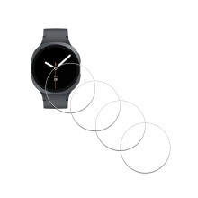 Screen Protector for Galaxy Watch 8 44mm 4 Pack, 9H Tempered Glass, Ultra Clear, AntiFingerprint, Easy Install