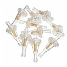 10 st 1/4" 6 mm inline bensinbränslefilter universellt för motorcykel dirt bike ATV UTV tillbehör