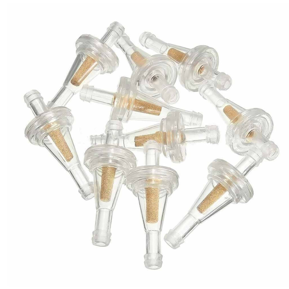 10Pcs 1/4" 6Mm Inline Gas Fuel Filter Universal For Motorcycle Dirt Bike Atv Utv Accessories 9028731703664