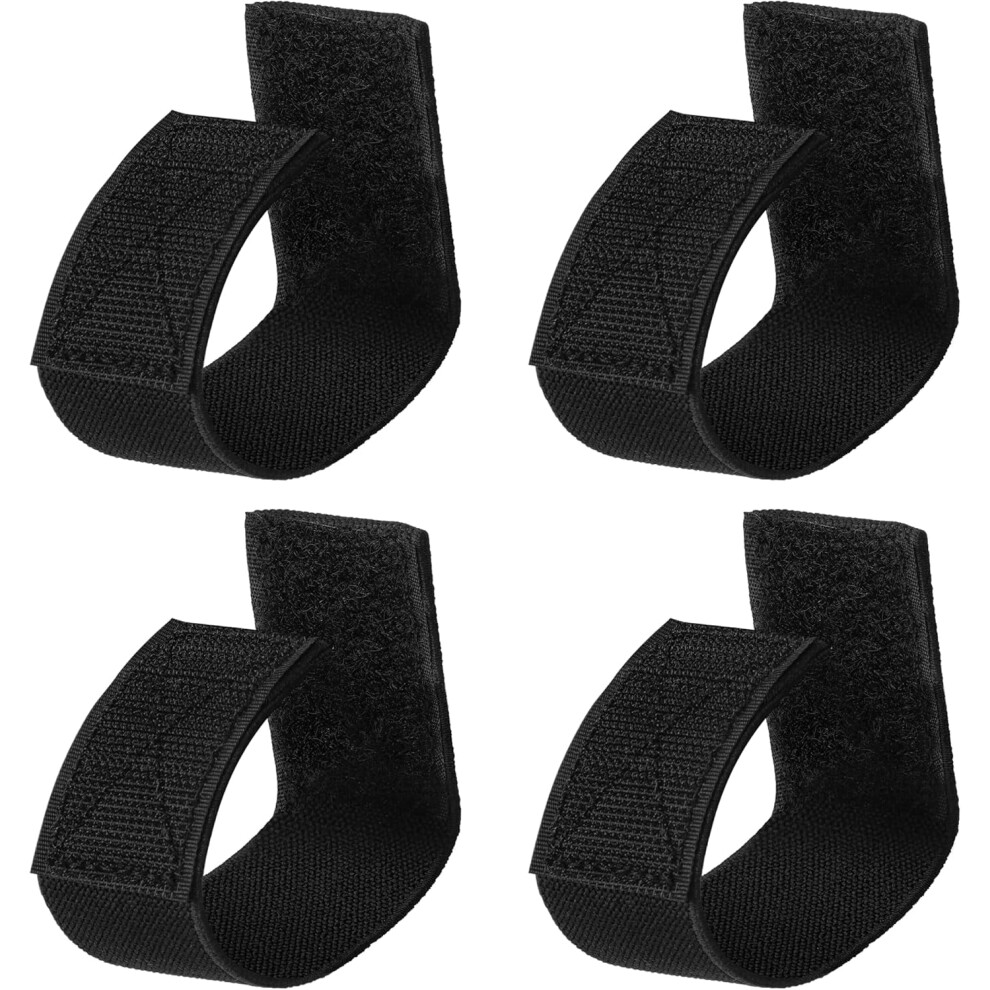 4 Pcs Elastic Belt Loop, Duty Belt Keeper For 2" - 2.25" Wide Belt, Belt Loops For Police/Military/Tactics 9028731604299