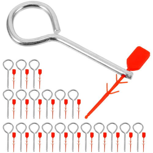 Fire Extinguisher Lock Pins Safety Pull Pins 20 Sets