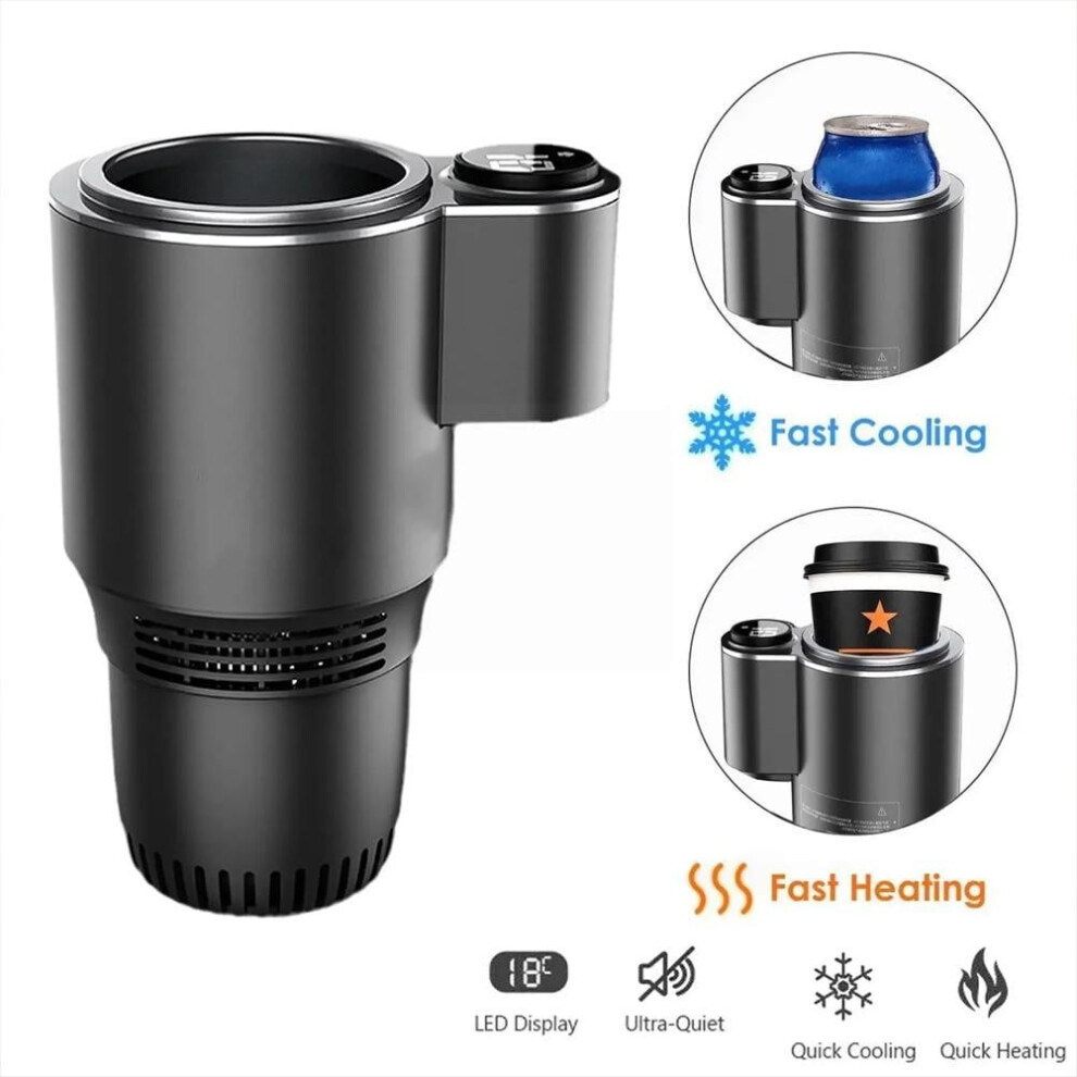 Mini Cup Warmer Car Cup Cooler Summer And Winter Beverages 95*130*180Mm Compact Car Design Cooling Temperature 0 9479868152816